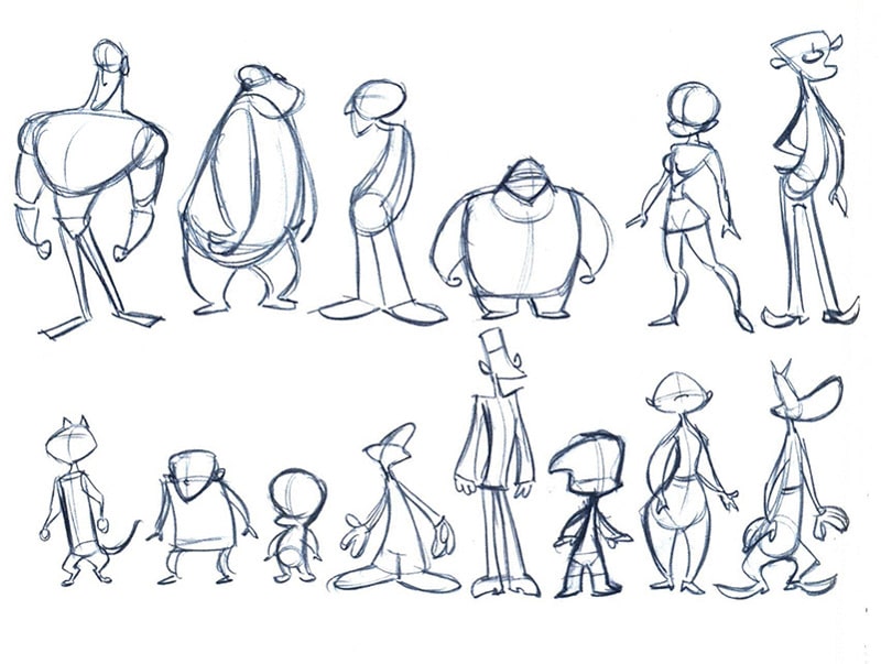 2d characters