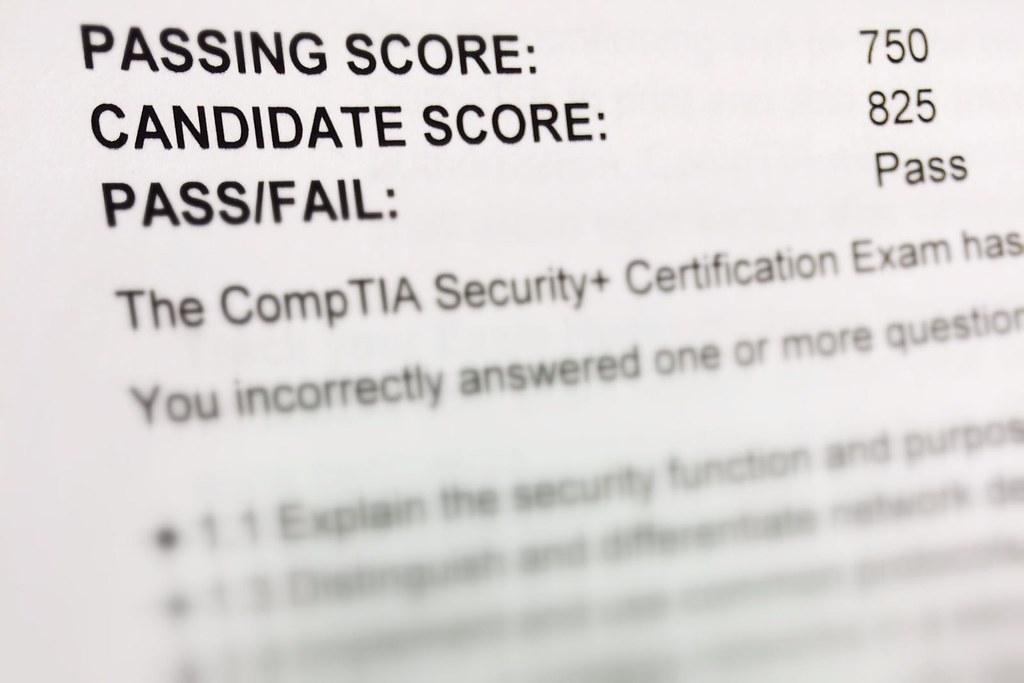 CompTIA Security+ Certification Exam