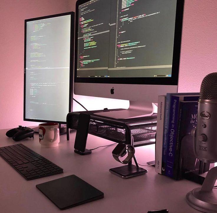 programming using Mac desktop