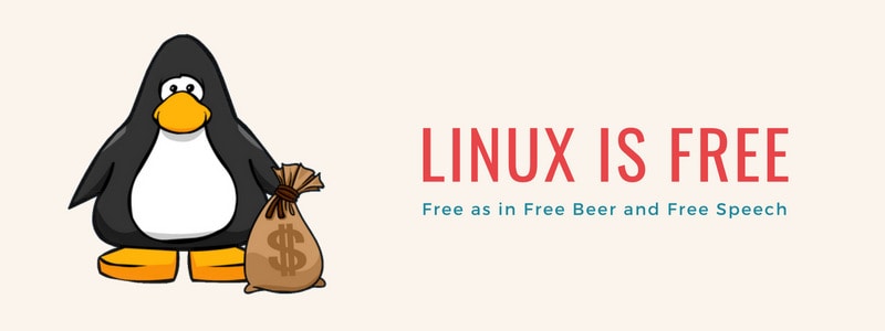 Linux is free