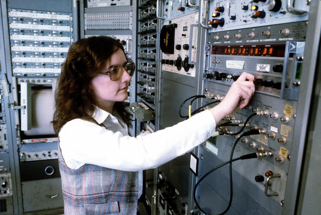 a female engineer