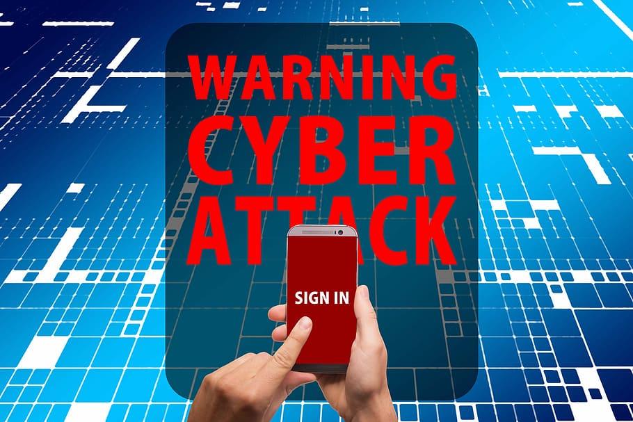 Warning sign: Cyber Attack