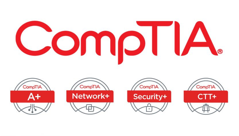 CompTIA: A+, Network+, Security+, CTT+