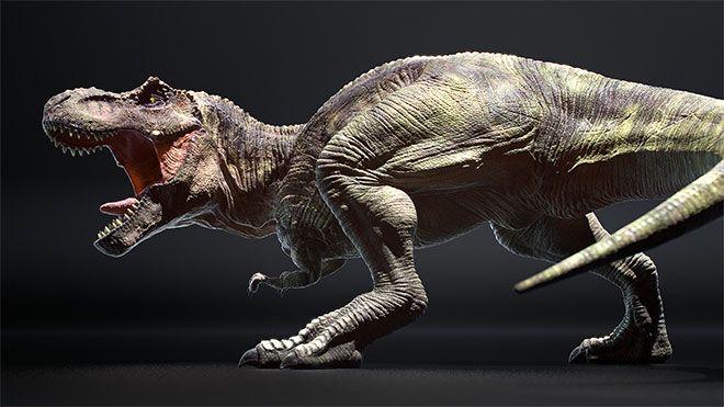 3d model of a dinosaur