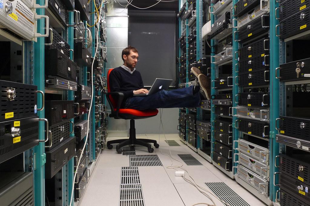 working at a data center